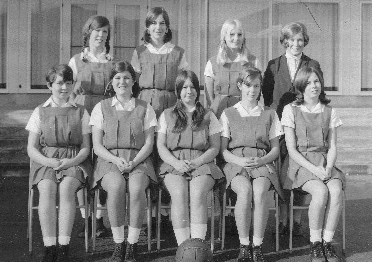 Upper Hutt College sport; Netball 1968;  3