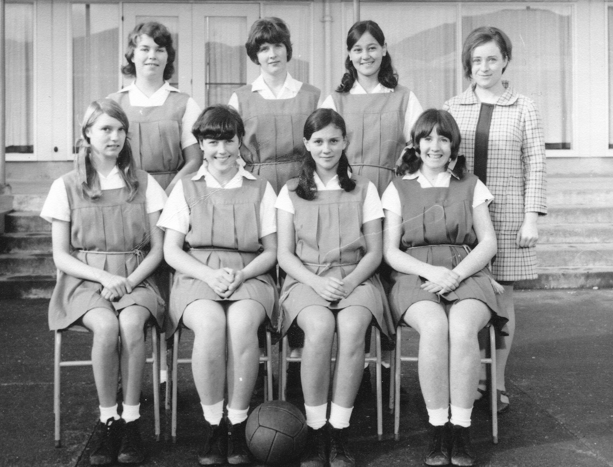 Upper Hutt College Sport; Netball 1968; 11