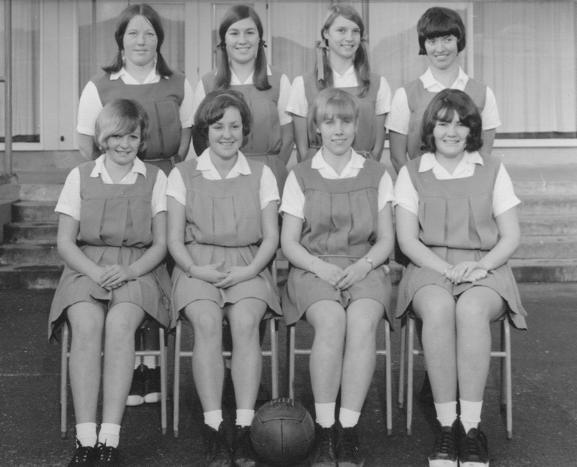 Upper Hutt College sport; Netball 1968; 13