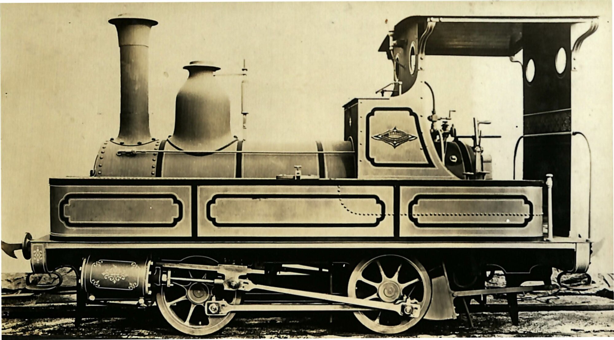New Zealand Railways locomotive, A 0-4-0 T class; number unknown