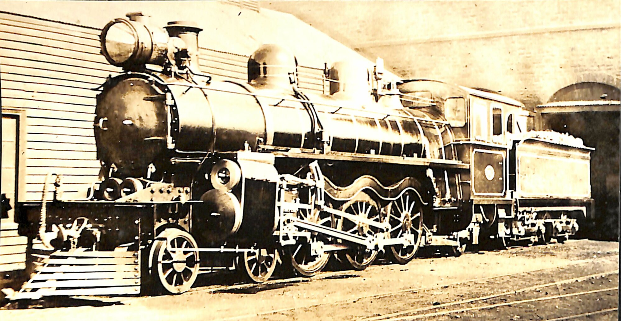 New Zealand Railways locomotive, A 4-6-2 class; number 71; first of this class.