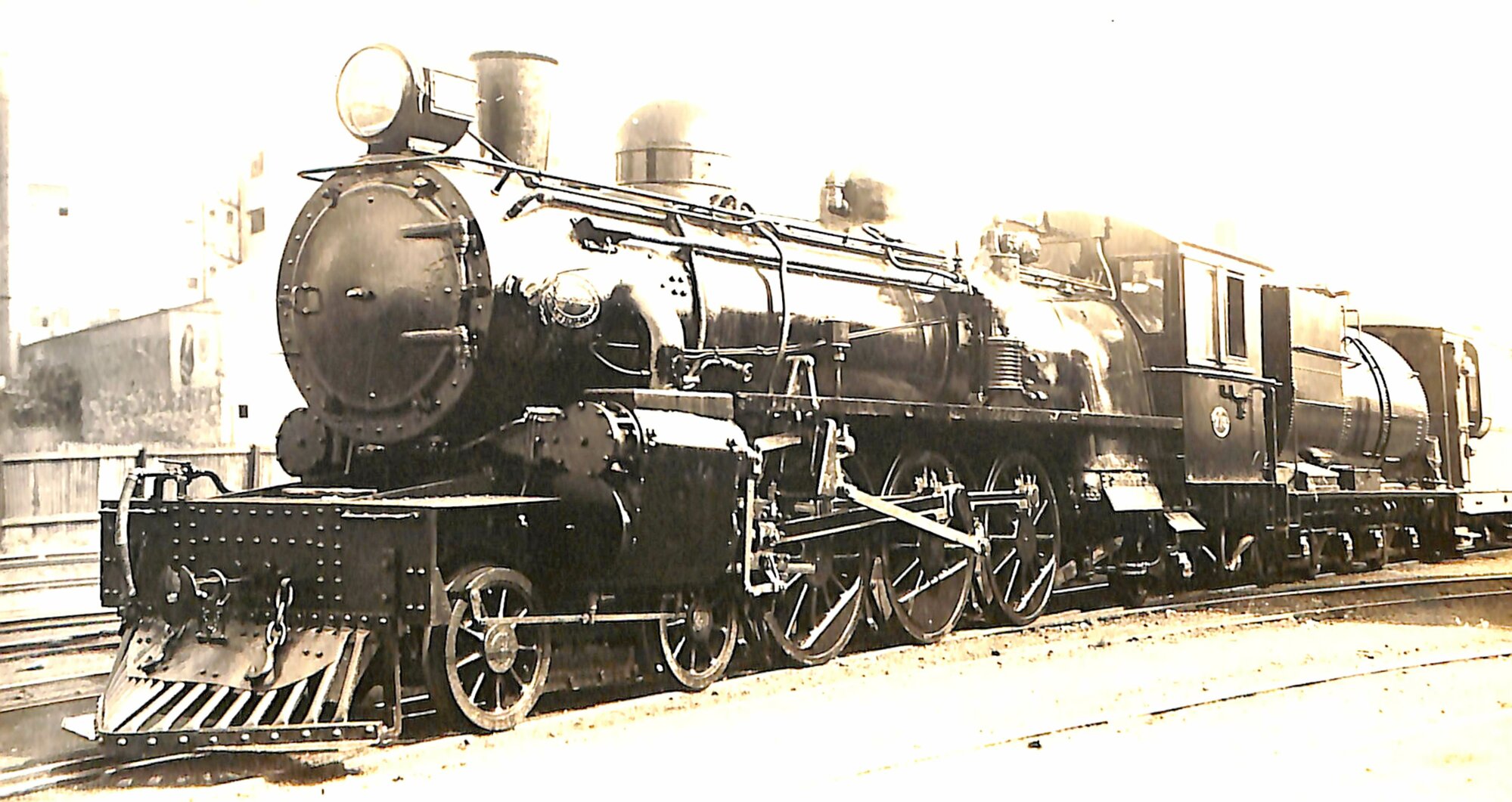 New Zealand Railways locomotive, Ab 4-6-2 class; number illegible