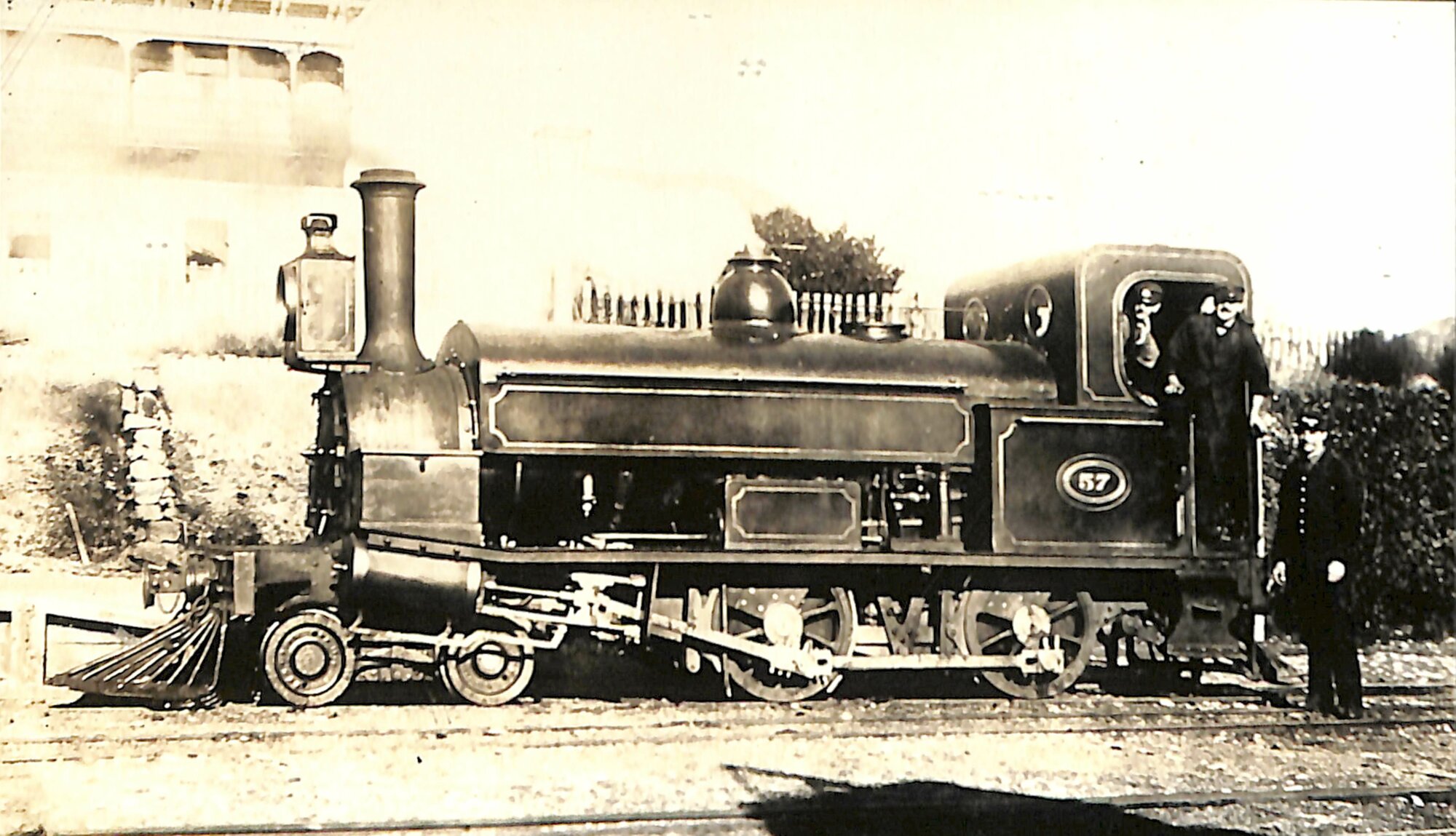 New Zealand Railways locomotive, G 4-4-0 ST class; number 57