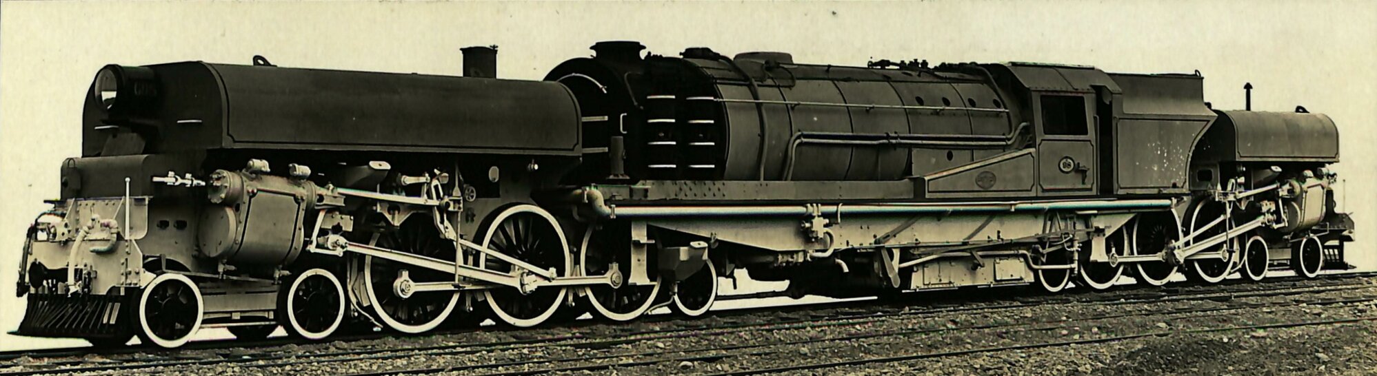 New Zealand Railways locomotive, G 4-6-2 2-6-4 class; number unknown