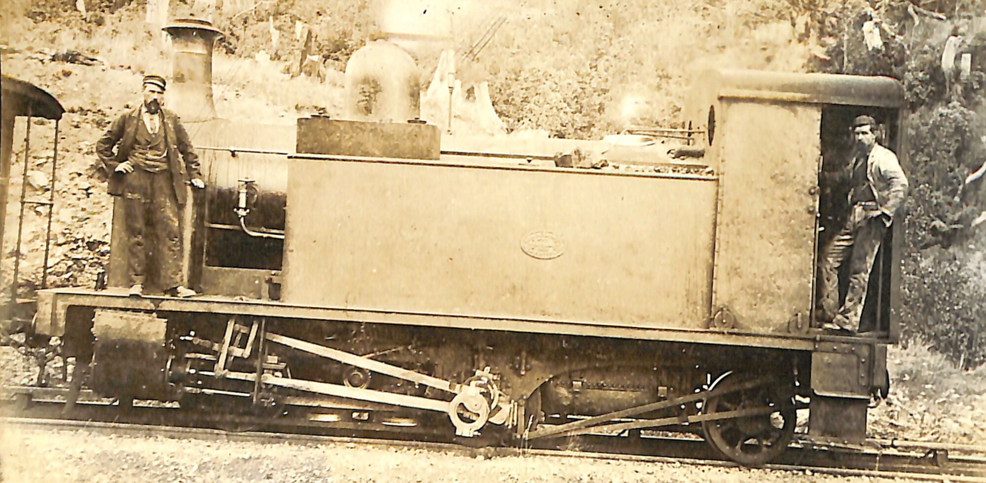 New Zealand Railways locomotive, H 0-4-2 T class; 'Fell'; number illegible