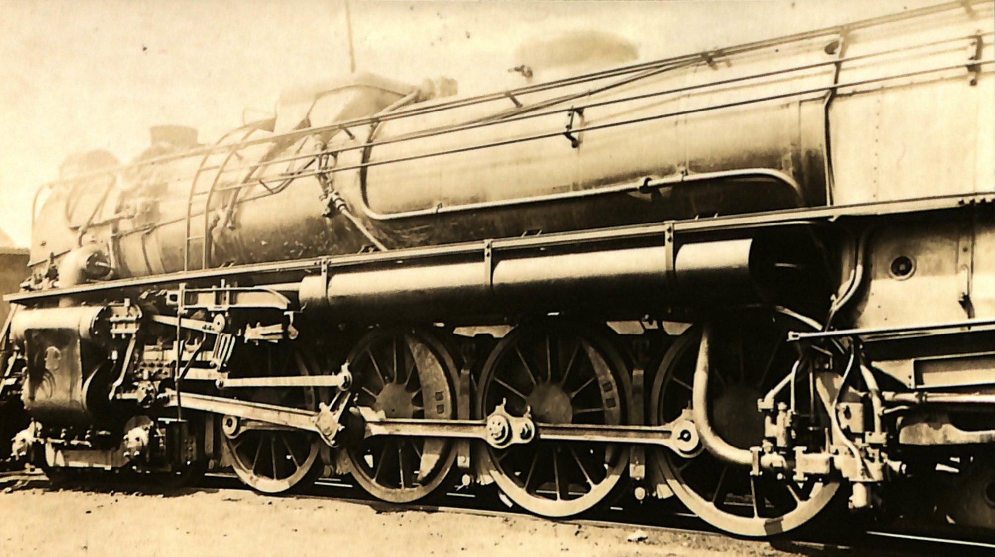 New Zealand Railways locomotive, K 4-8-4 class; number 900; first of this class.