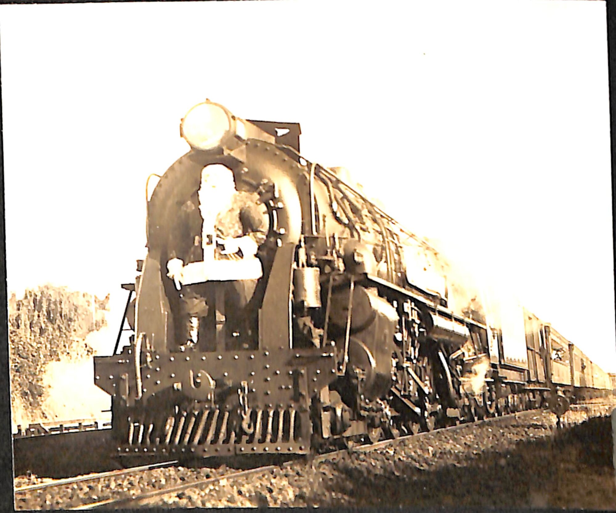 New Zealand Railways locomotive, K 4-8-4 class; number 900; first of this class.