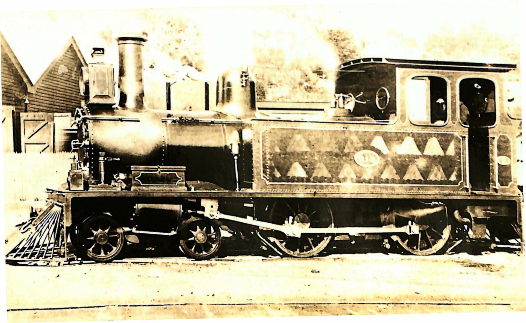 New Zealand Railways locomotive, La 4-4-0 T class; number 313?