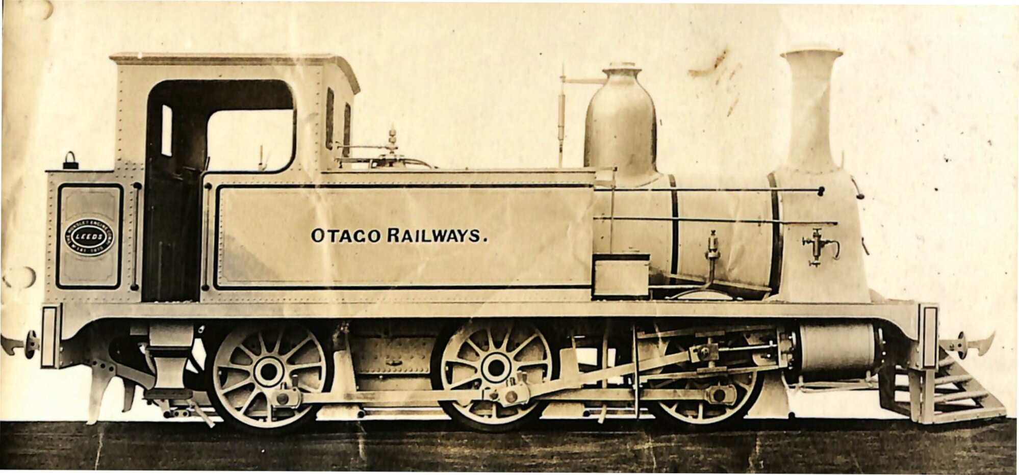 New Zealand Railways locomotive, M 0-6-0 class; number 89, before alteration to  2-4-4-T