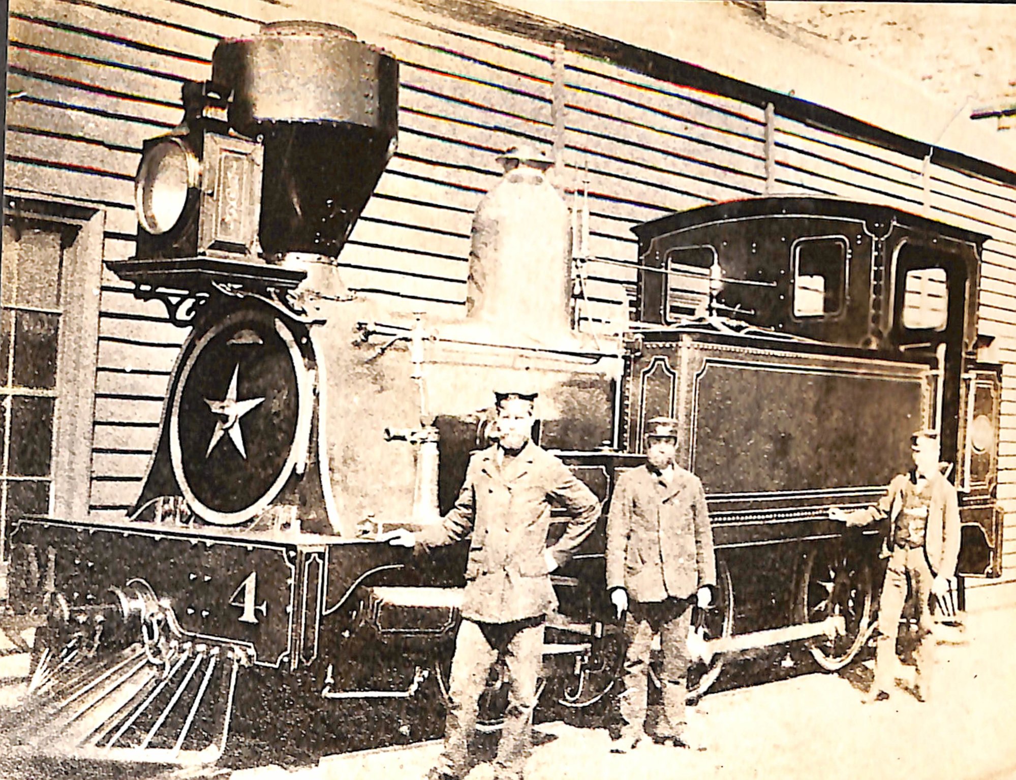 New Zealand Railways locomotive, La 4-4-0 T class; number 313