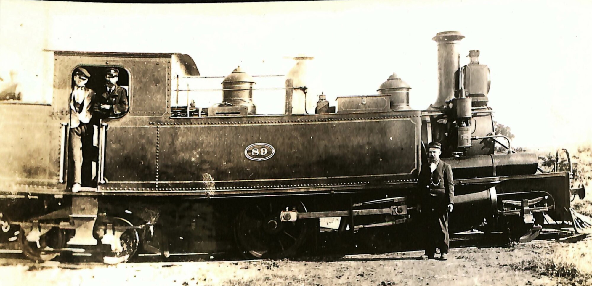 New Zealand Railways locomotive, M 2-4-4-T class; number 89, after alteration