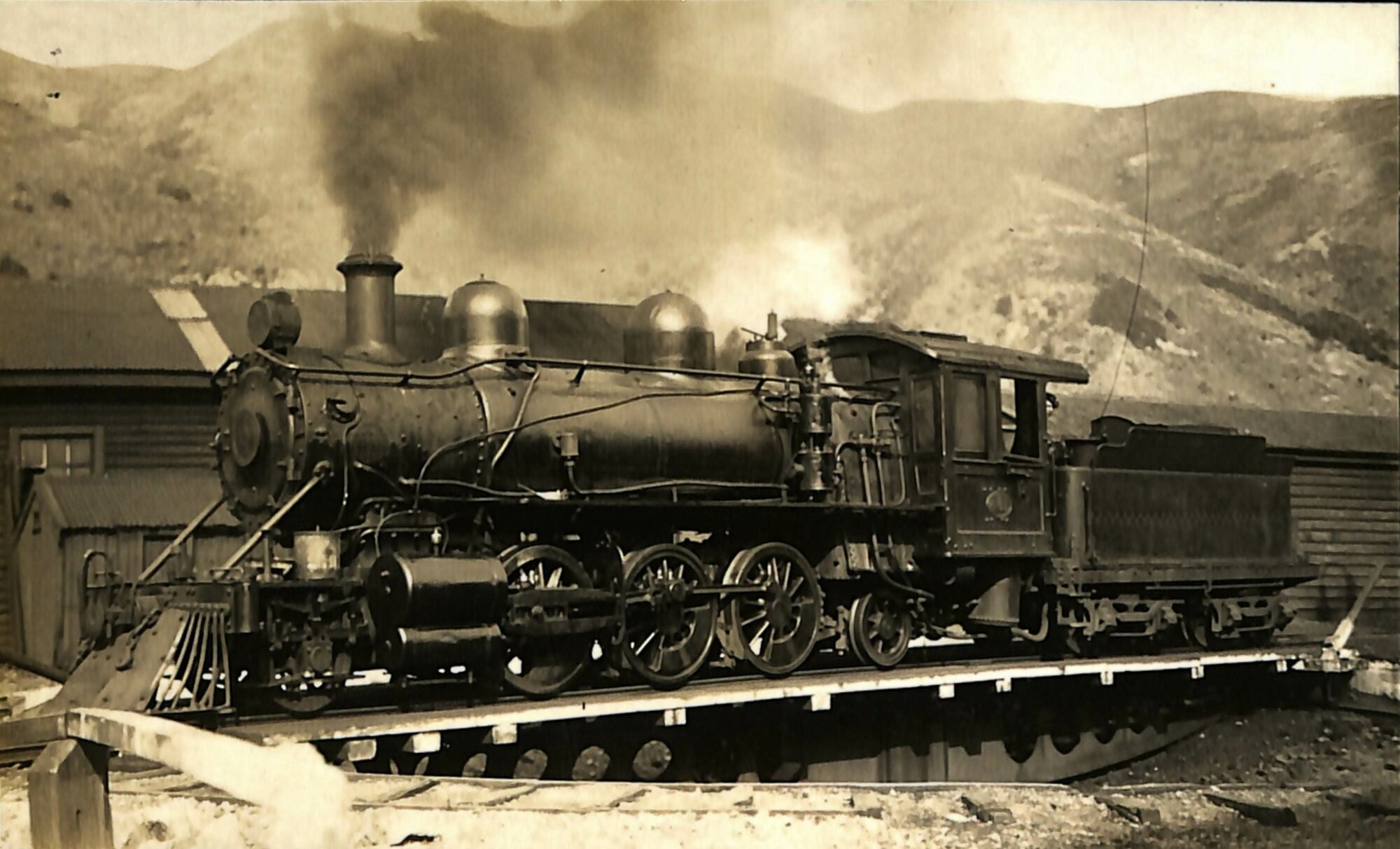 New Zealand Railways locomotive, Nc 2-6-2 class; number 462? (ex Manawatu 18)