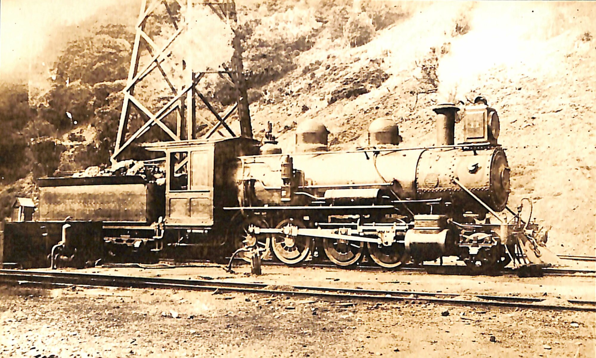 New Zealand Railways locomotive, Ob 2-8-0 class; number 55 (Manawatu 11)