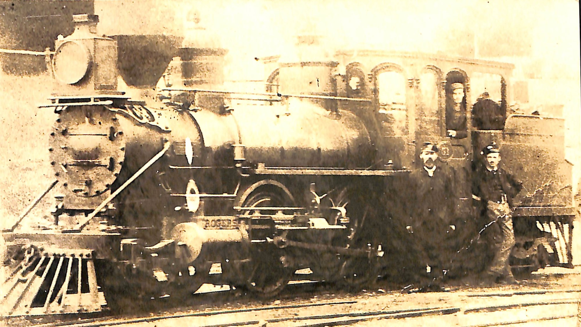 New Zealand Railways locomotive, Q 2-4-4 T class; number 51 'Livingstone'