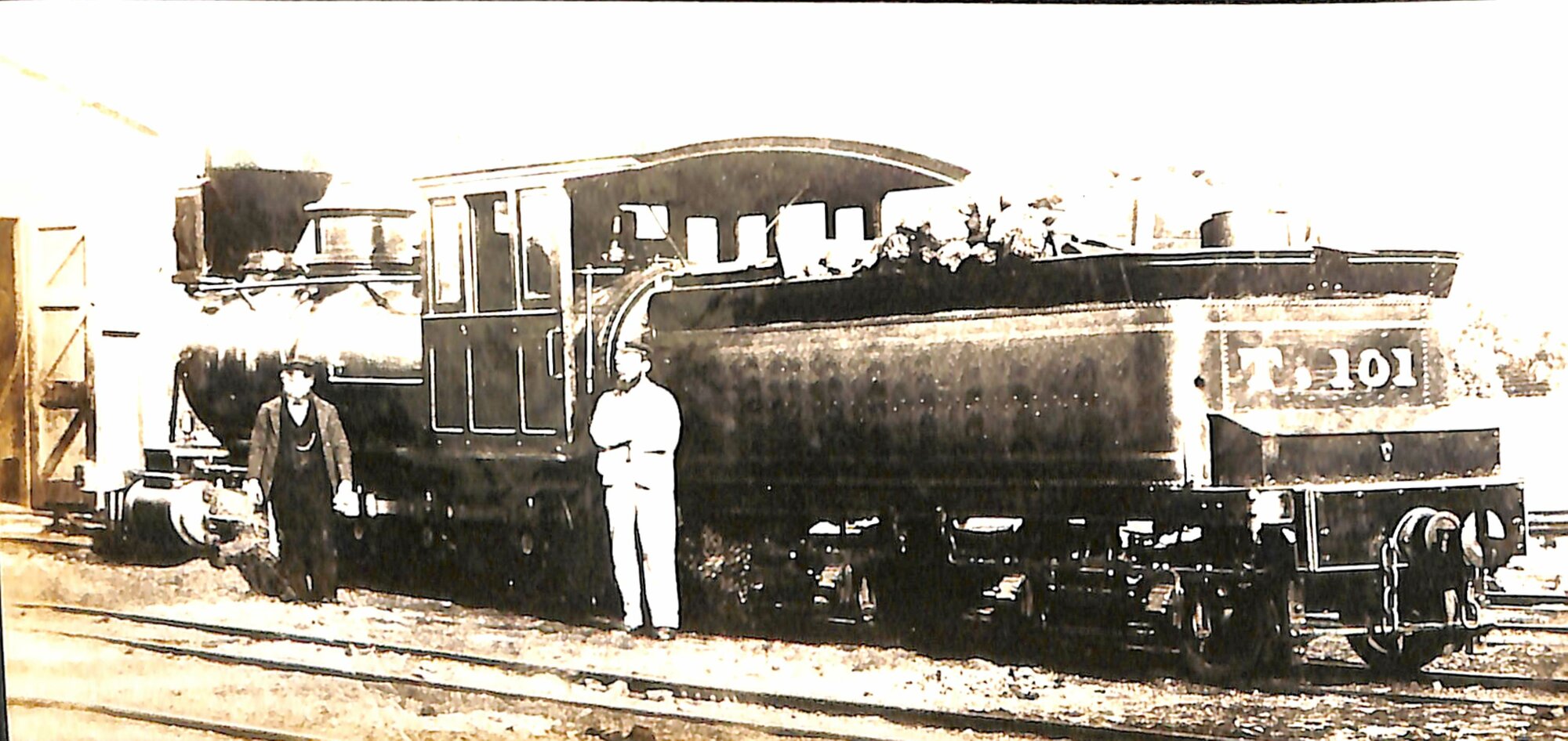 New Zealand Railways locomotive, T 2-8-0 class; number 101
