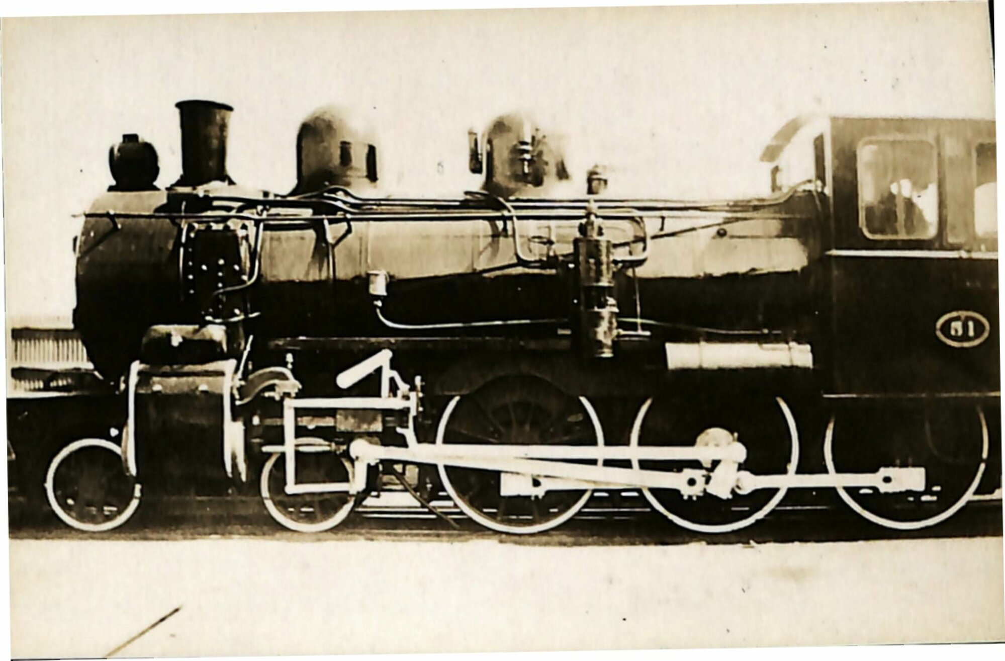 New Zealand Railways locomotive, U 4-6-0 class; number  51