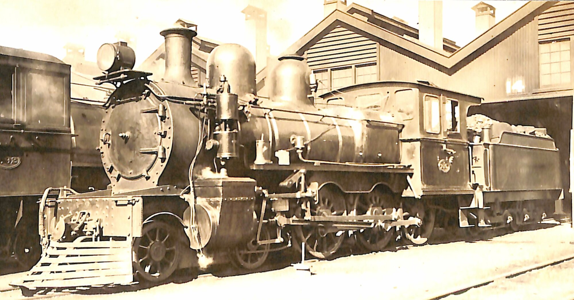 New Zealand Railways locomotive, U 4-6-0 class; number 237(?); first of this class