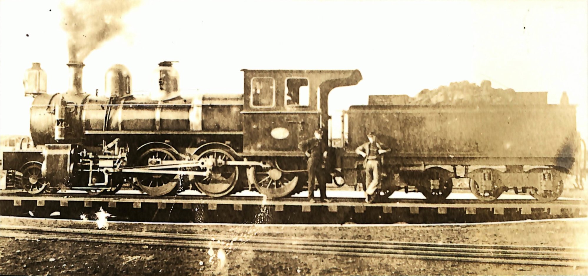New Zealand Railways locomotive, Ua 4-6-0 class; number illegible
