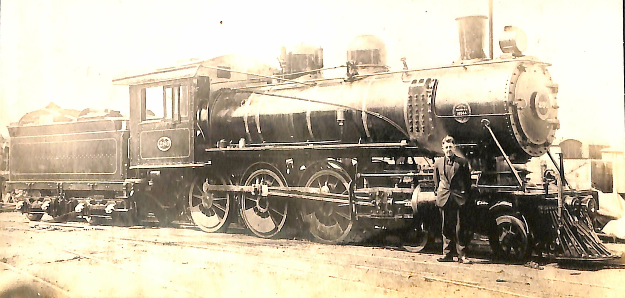 New Zealand Railways locomotive, Ub 4-6-0 class; number 280