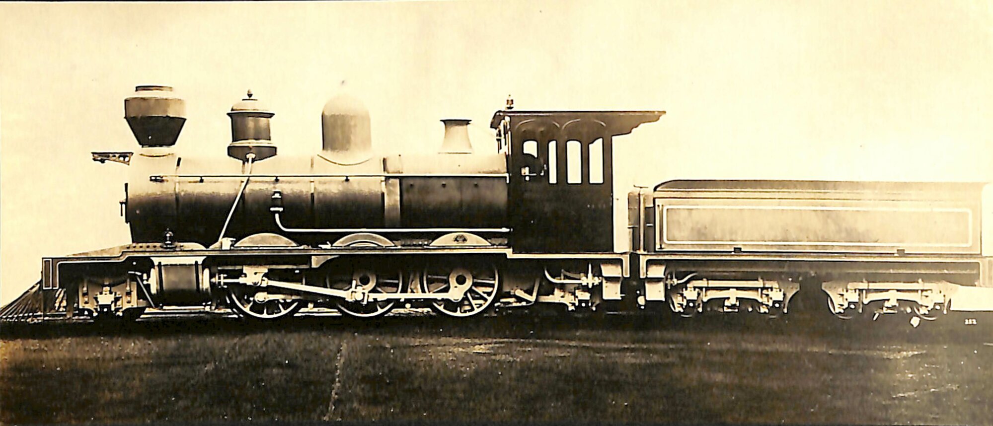 New Zealand Railways locomotive, V 2-6-2 class; number unknown