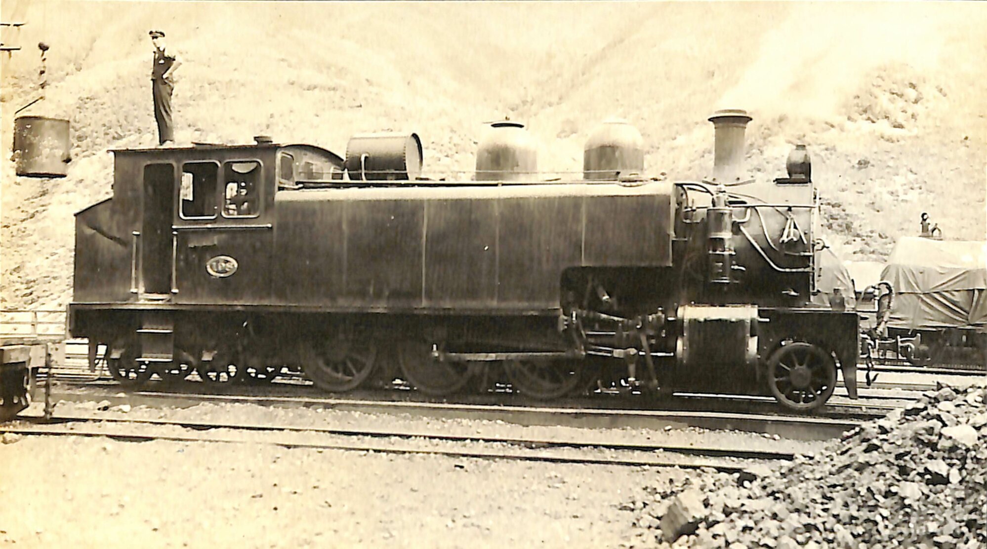 New Zealand Railways locomotive, We 4-6-4 T class; number 198 (later, 377)