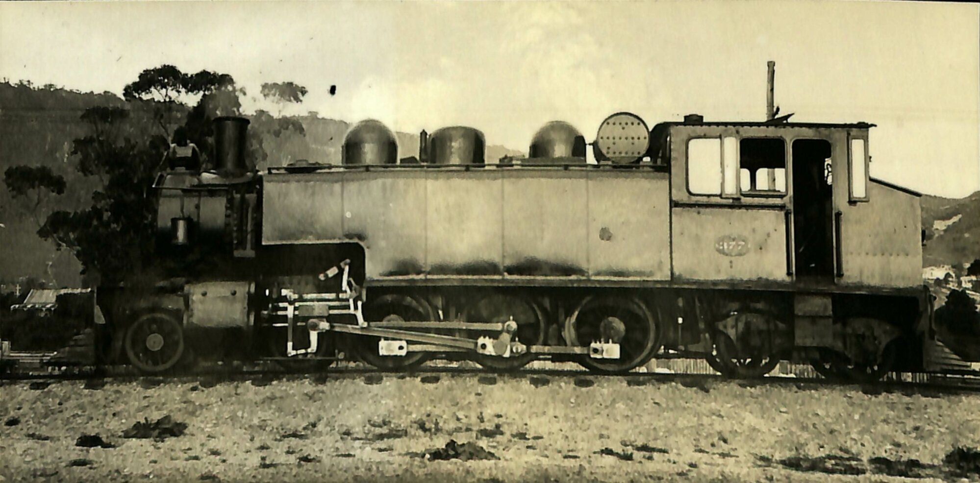 New Zealand Railways locomotive, We 4-6-4 T class; number 377