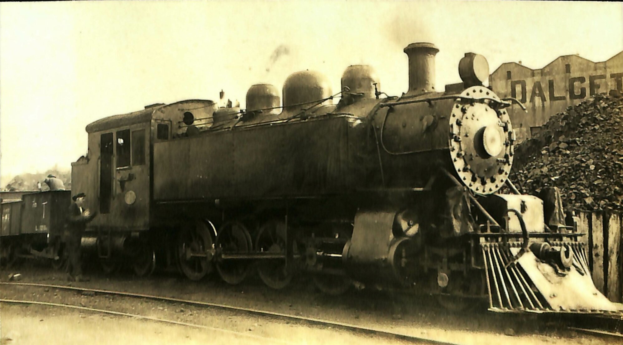 New Zealand Railways locomotive, Wj 2-8-4 T class; number 466 (Manawatu 3)