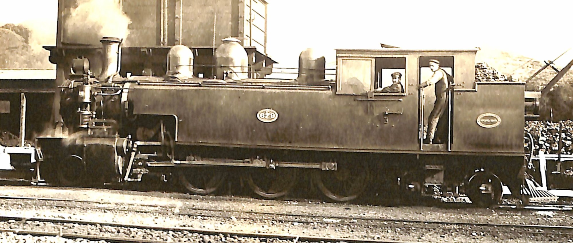 New Zealand Railways locomotive, Ww 4-6-4 T class; number 679