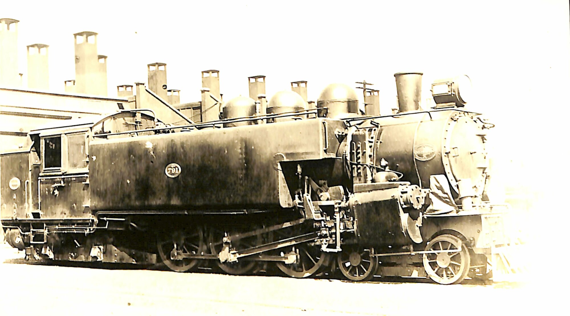 New Zealand Railways locomotive, Wab 4-6-4 T class; number 791