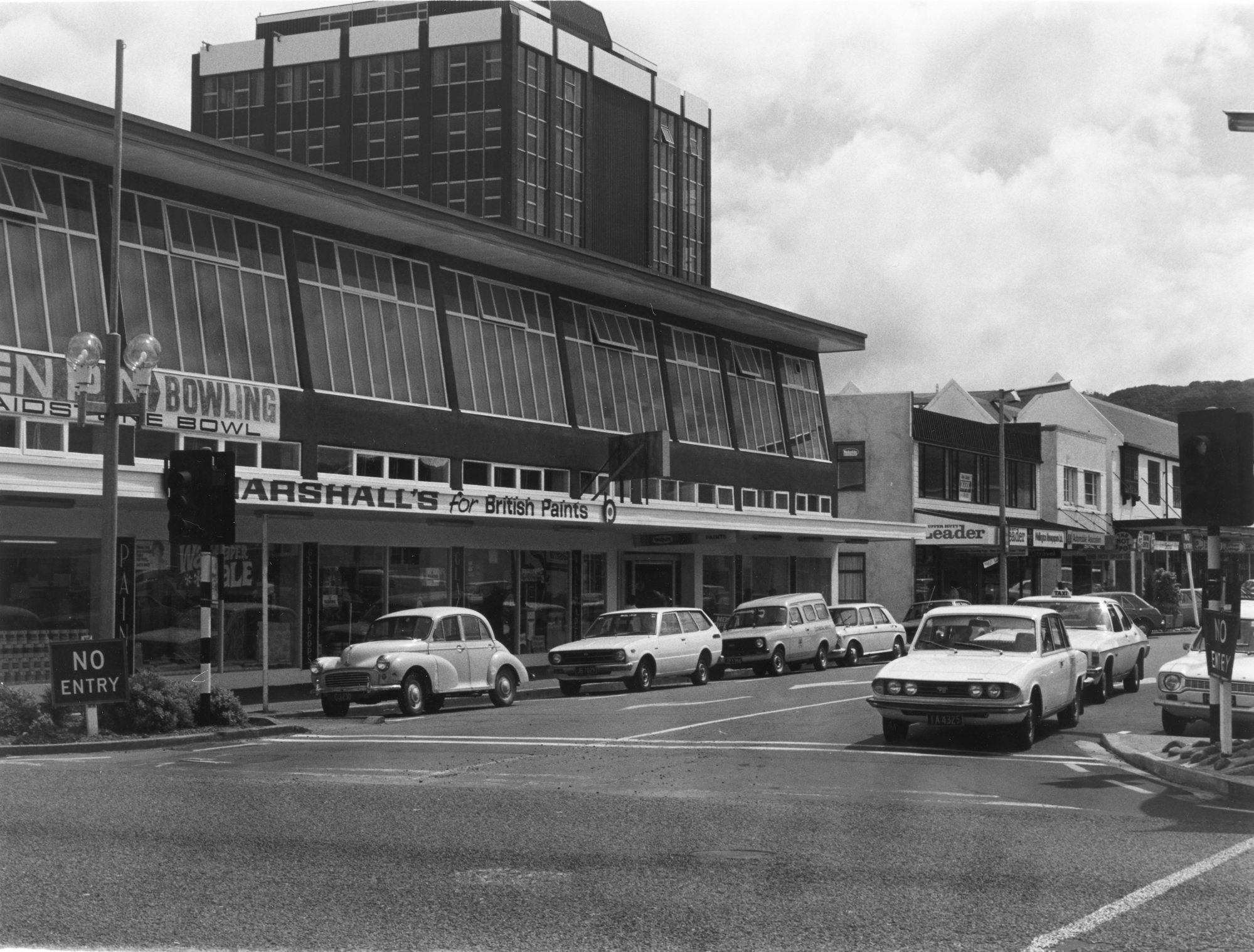 Princes Street; No. 26; Marshall's Building; west side, from Fergusson Drive.