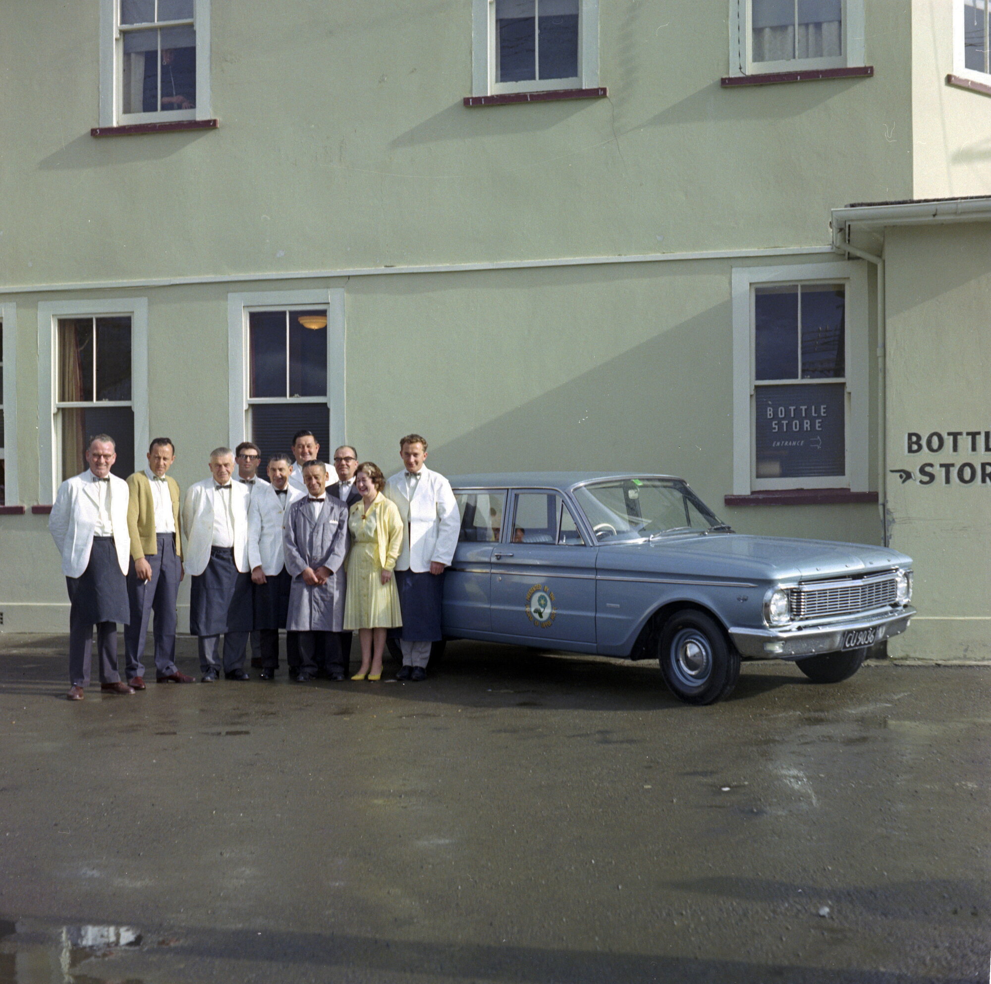 Quinn's Post; fund-raising for Crippled Children Society, 1966