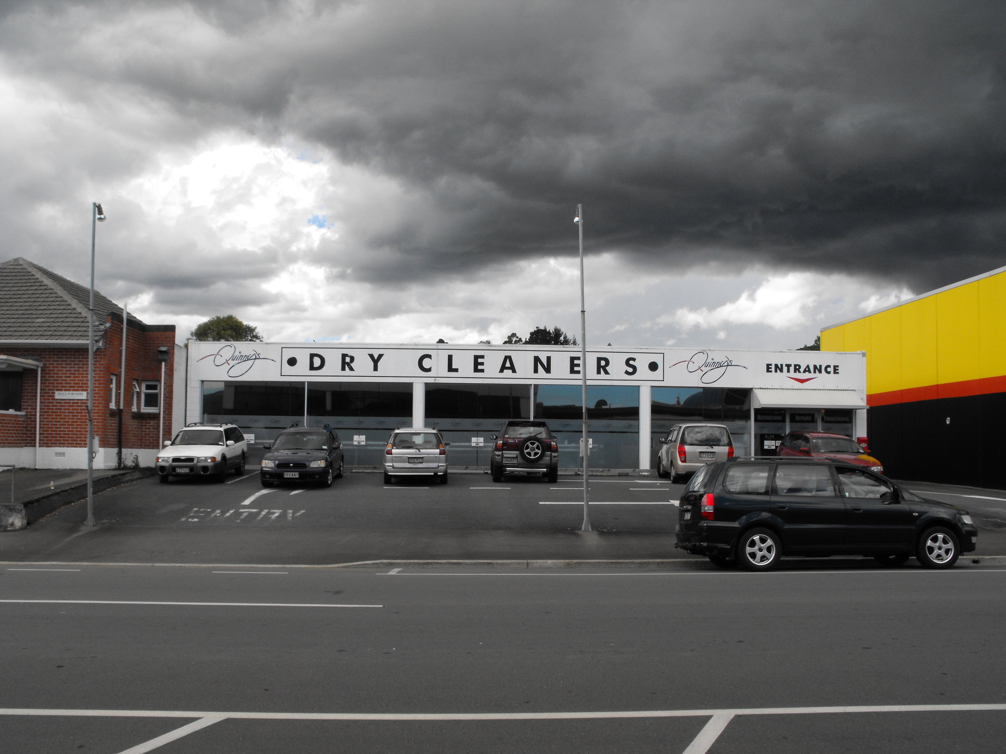 King Street, east side; No.  8-10; Quinny's Dry Cleaners