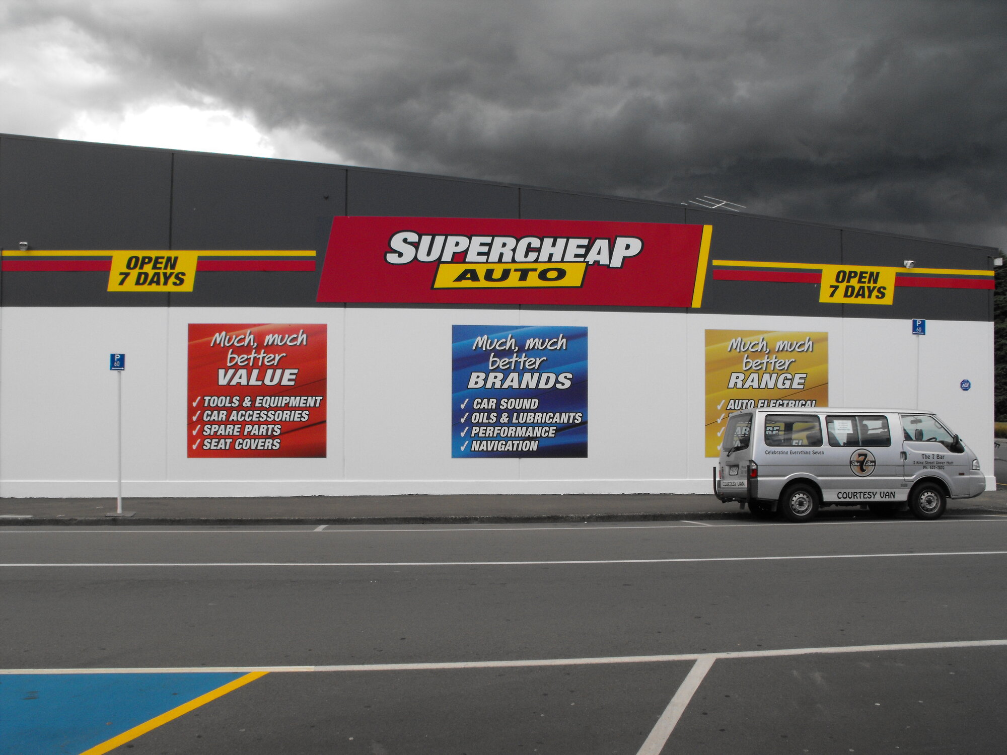 King Street, east side; No.  2-4; Supercheap Auto