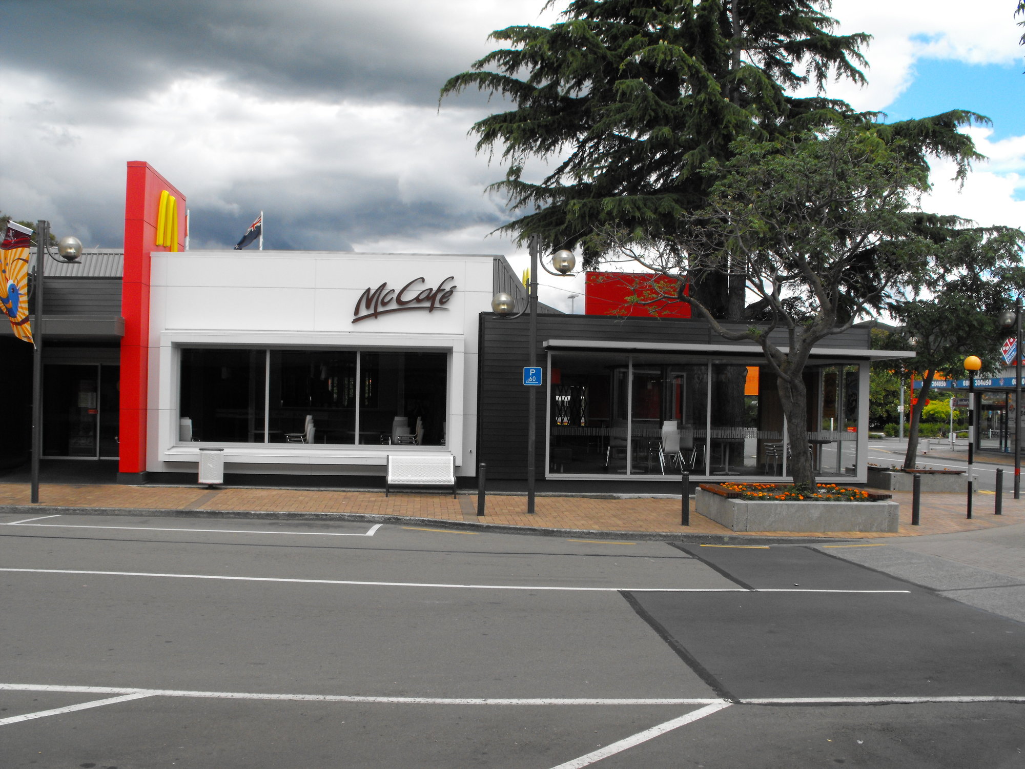 Main Street, south side; No. 202 part 1; McDonald's Family Restaurant ...