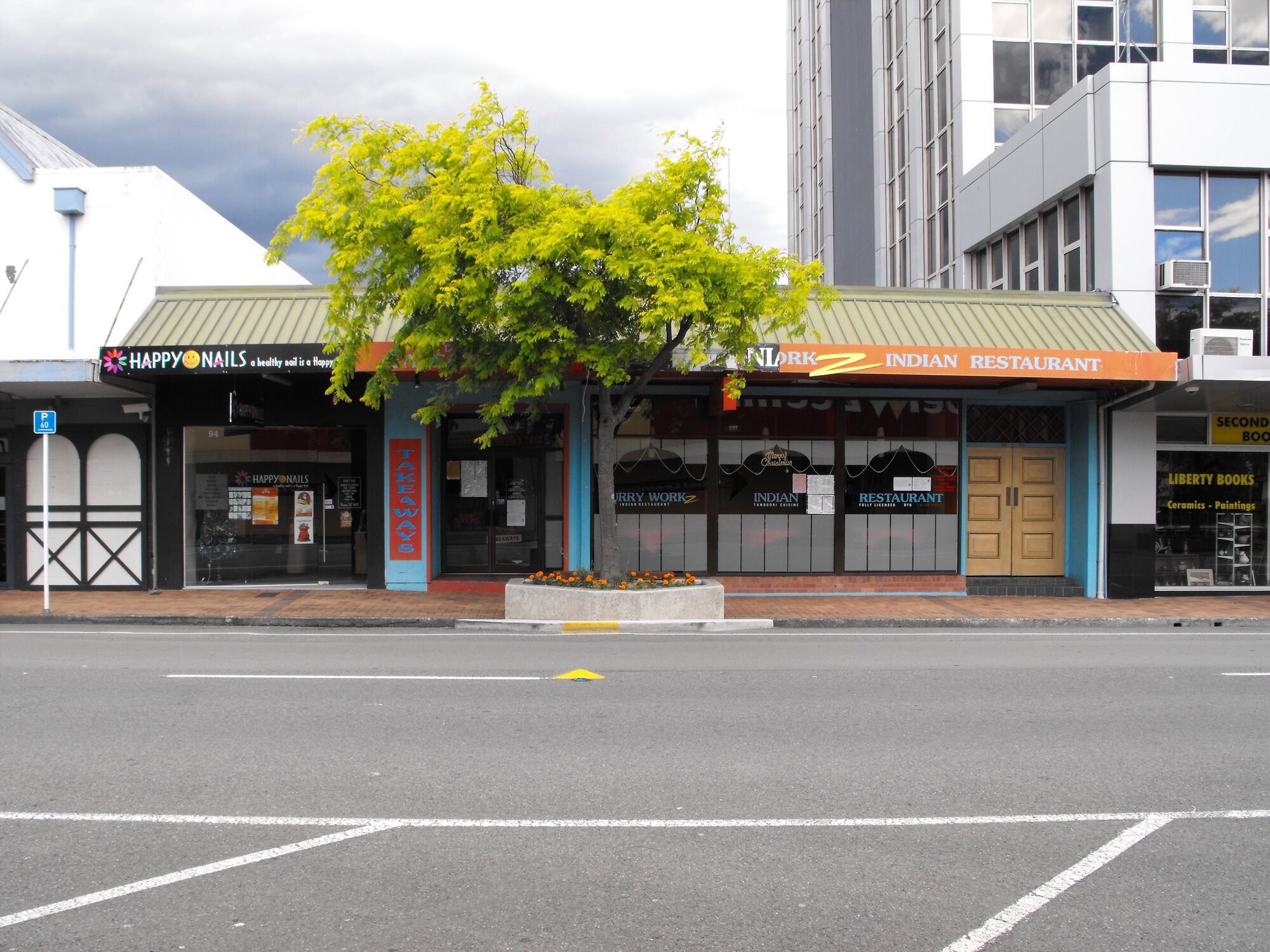 Main Street, south side; No.  92-94
