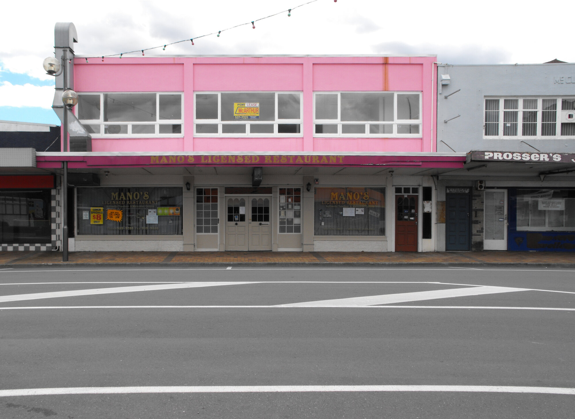 Main Street, north side; No.  39-45