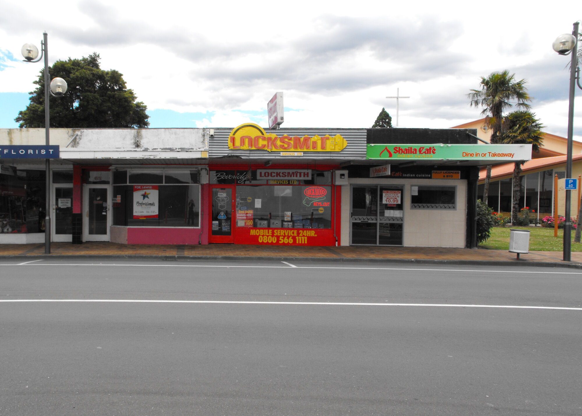 Main Street, north side; No.  63-69