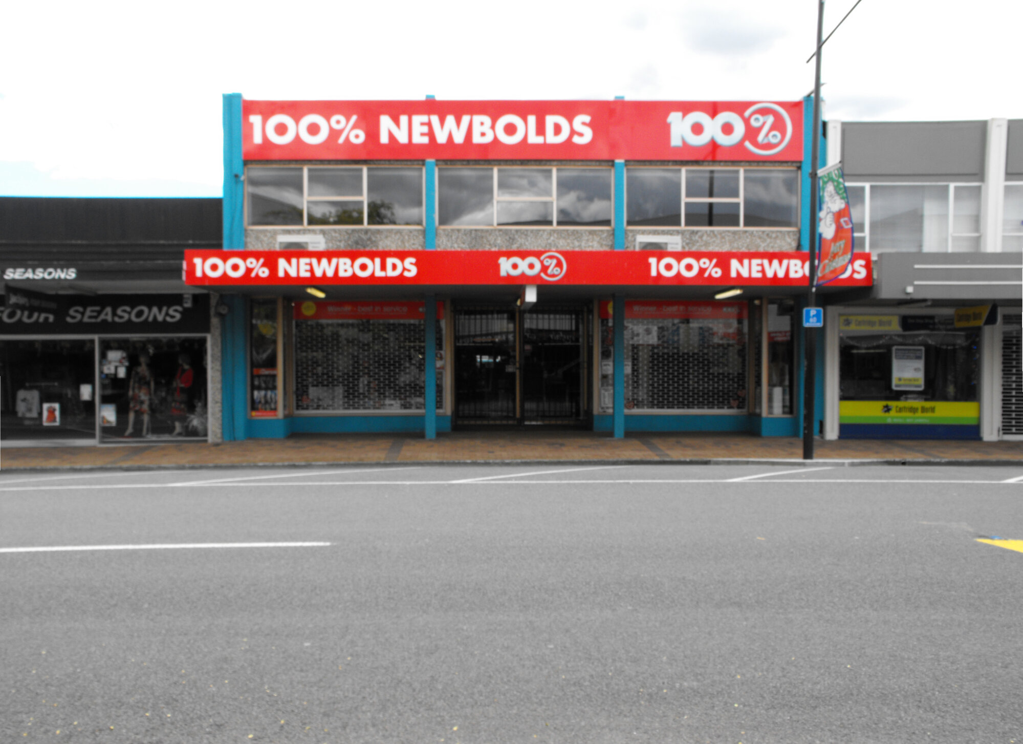 Main Street, north side; No. 117-123
