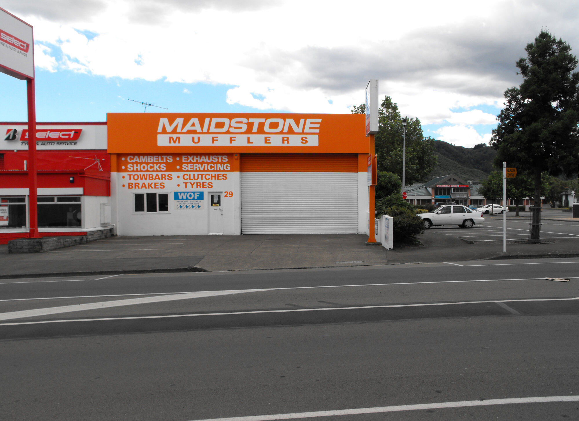 Queen Street, north side; No. 29; Maidstone Mufflers
