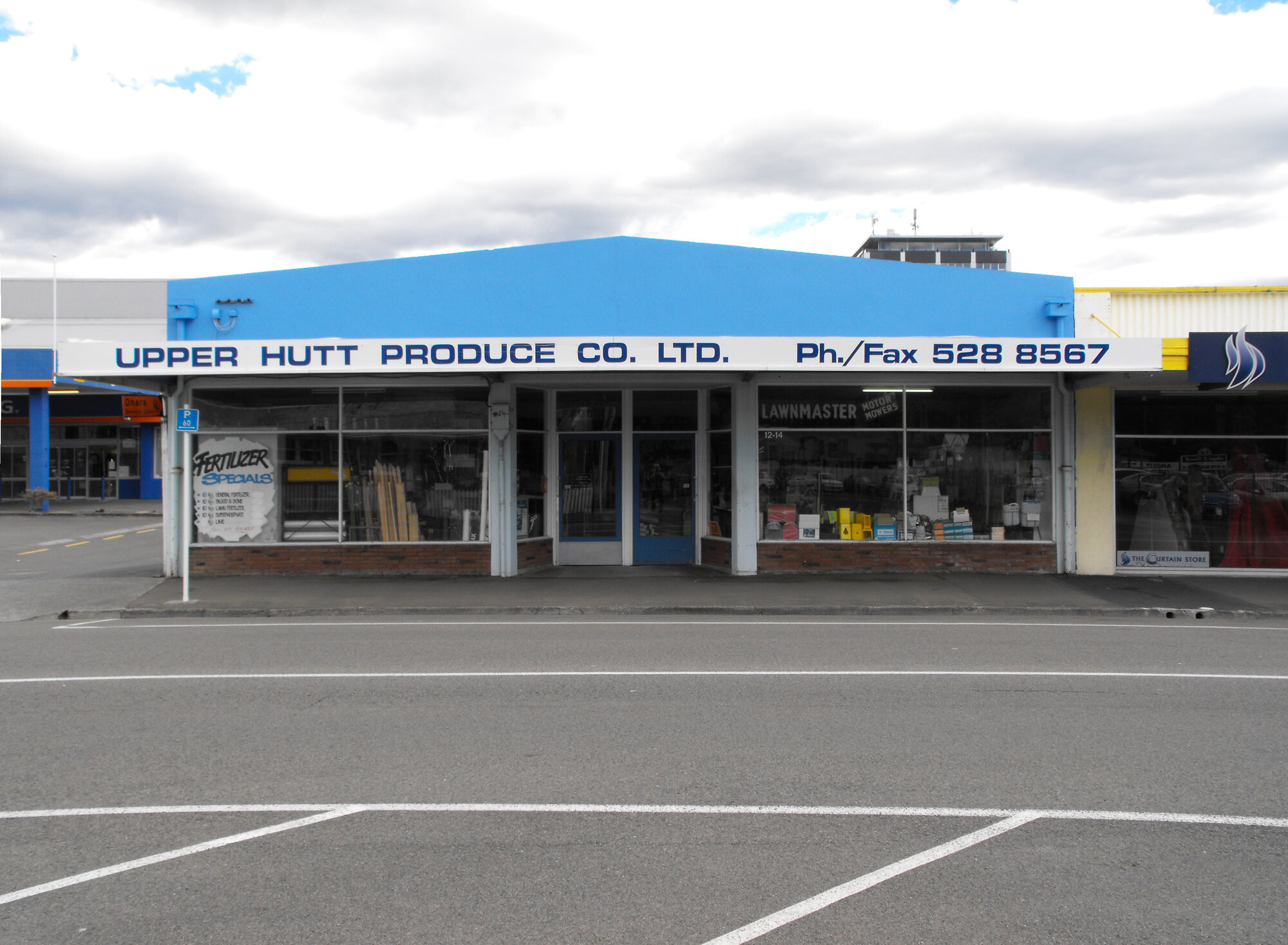 Queen Street, south side; No. 12-14; Upper Hutt Produce Co. Ltd