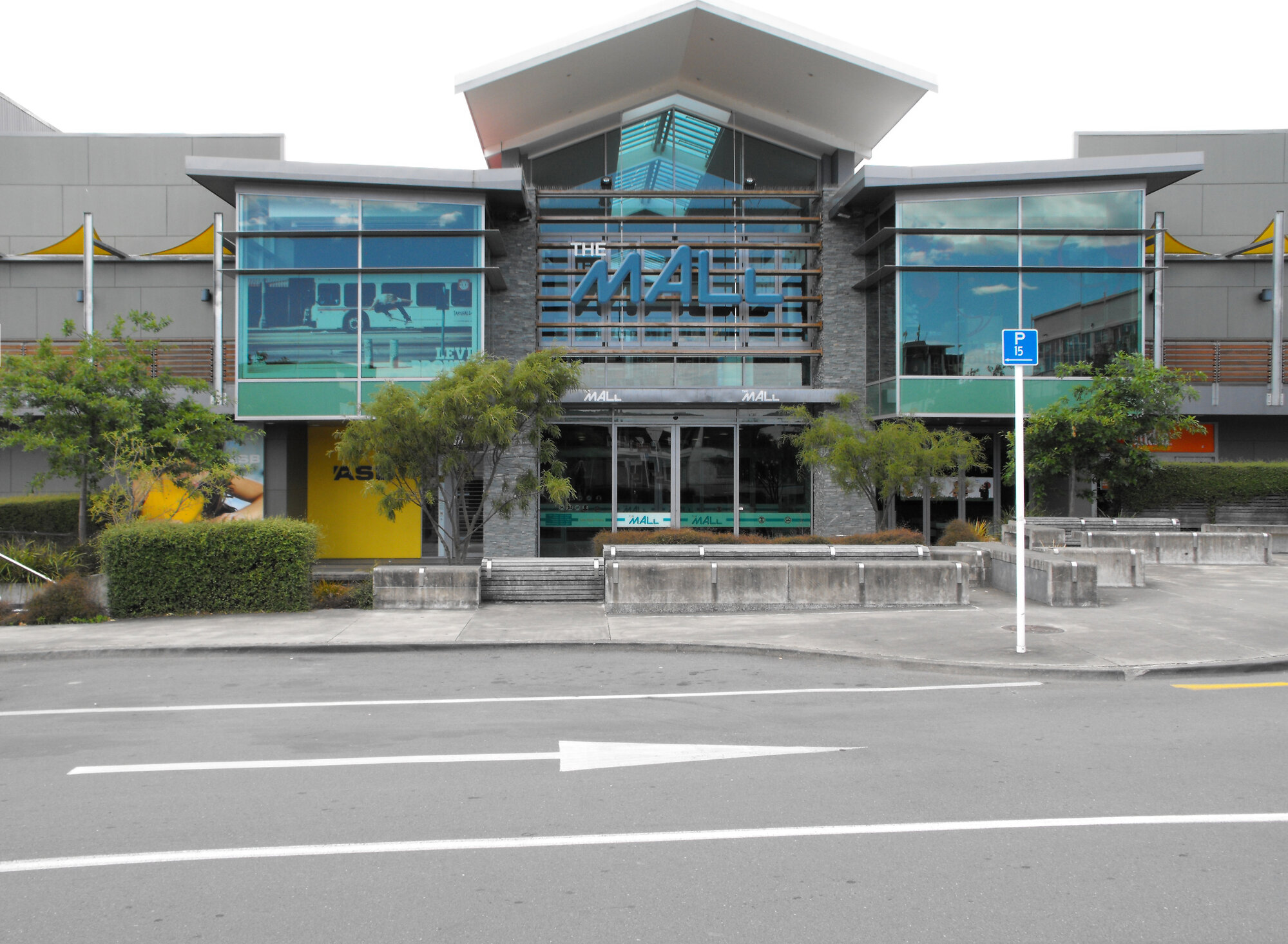 Logan Street east side 3; The Mall; Logan Street entrance.