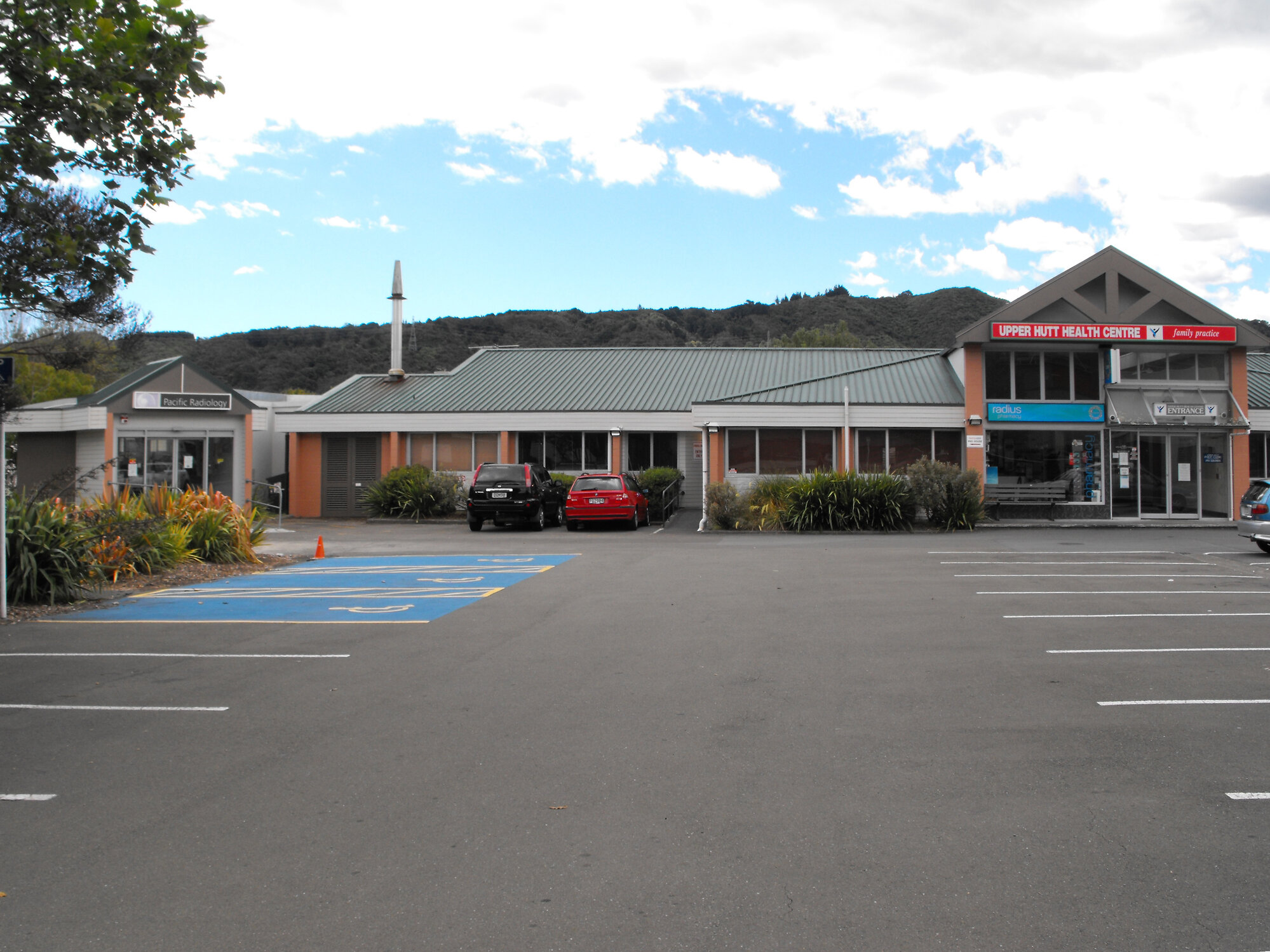 Queen Street, north side; No. 31; Upper Hutt Health Centre entrance 2