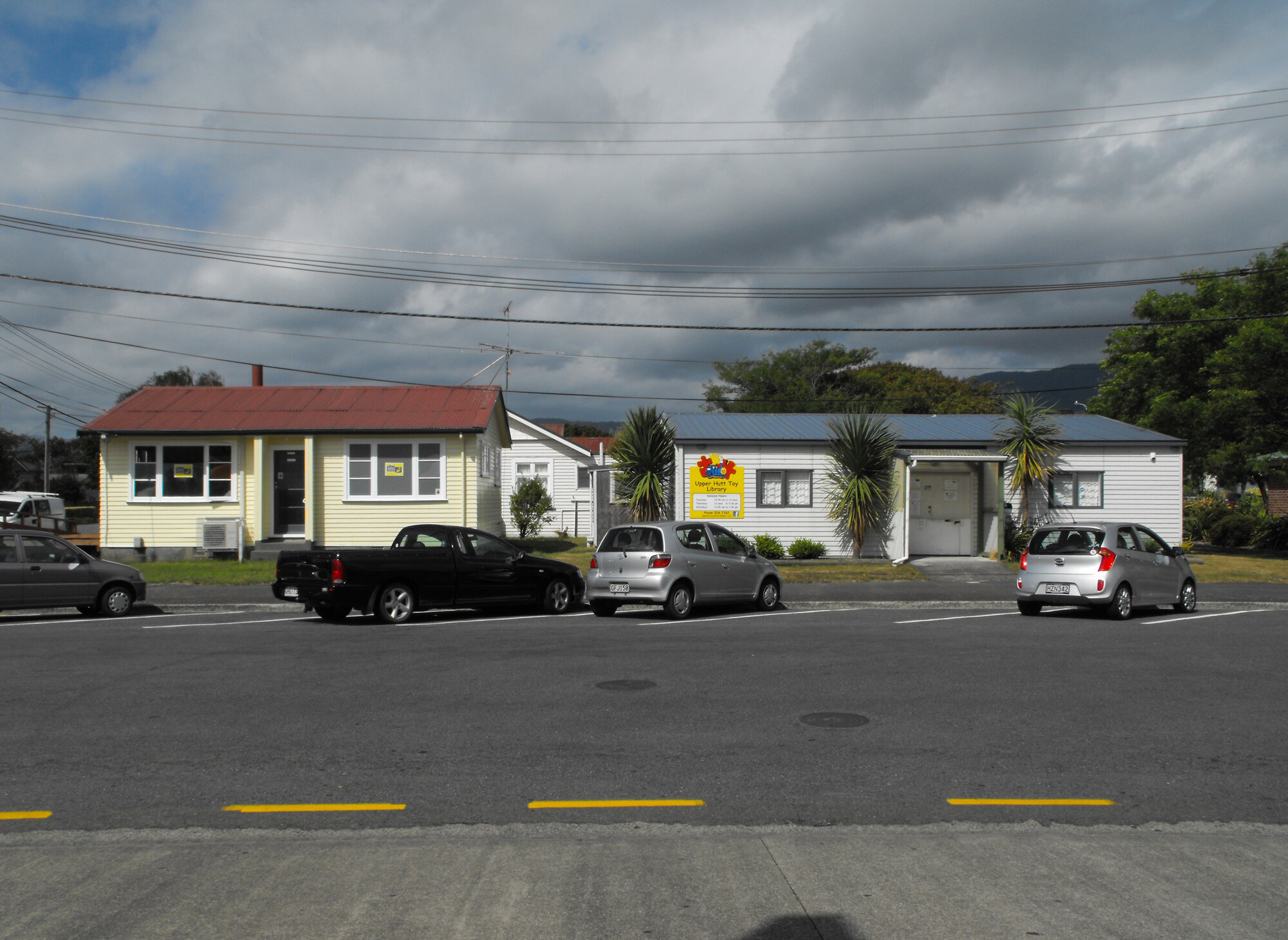 Logan Street east side 6; Citizens' Advice Bureau (18, left) and Upper Hutt Toy Library (18A)