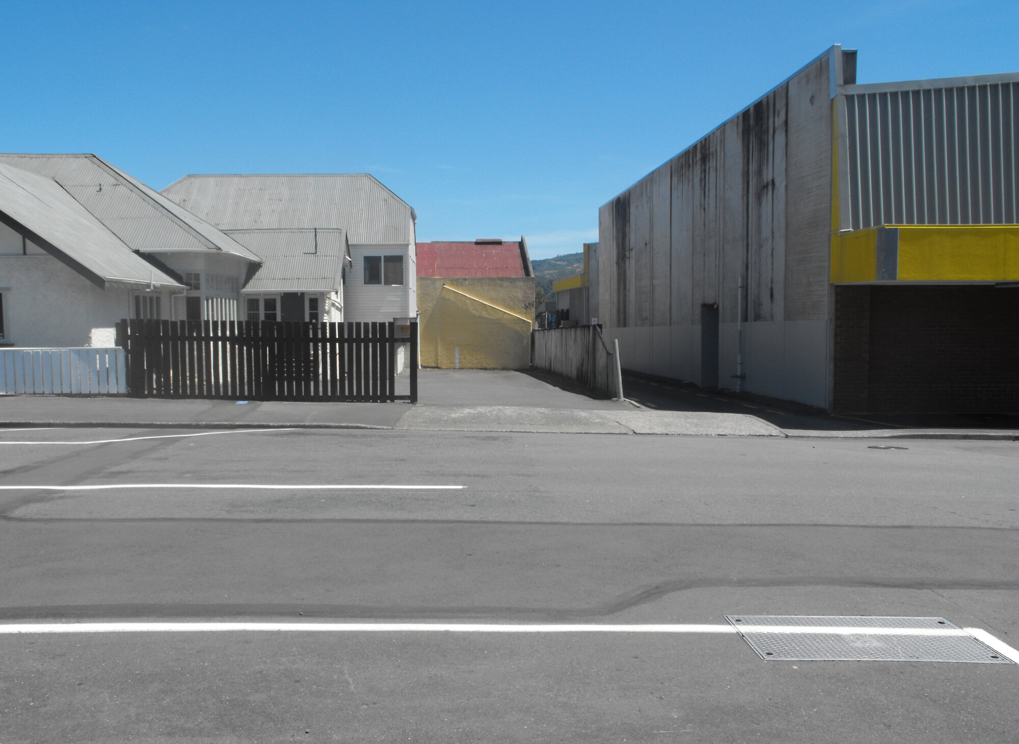 Royal Street, west side 2; Upper Hutt Dental Service and Pak'n Save supermarket (southern end).