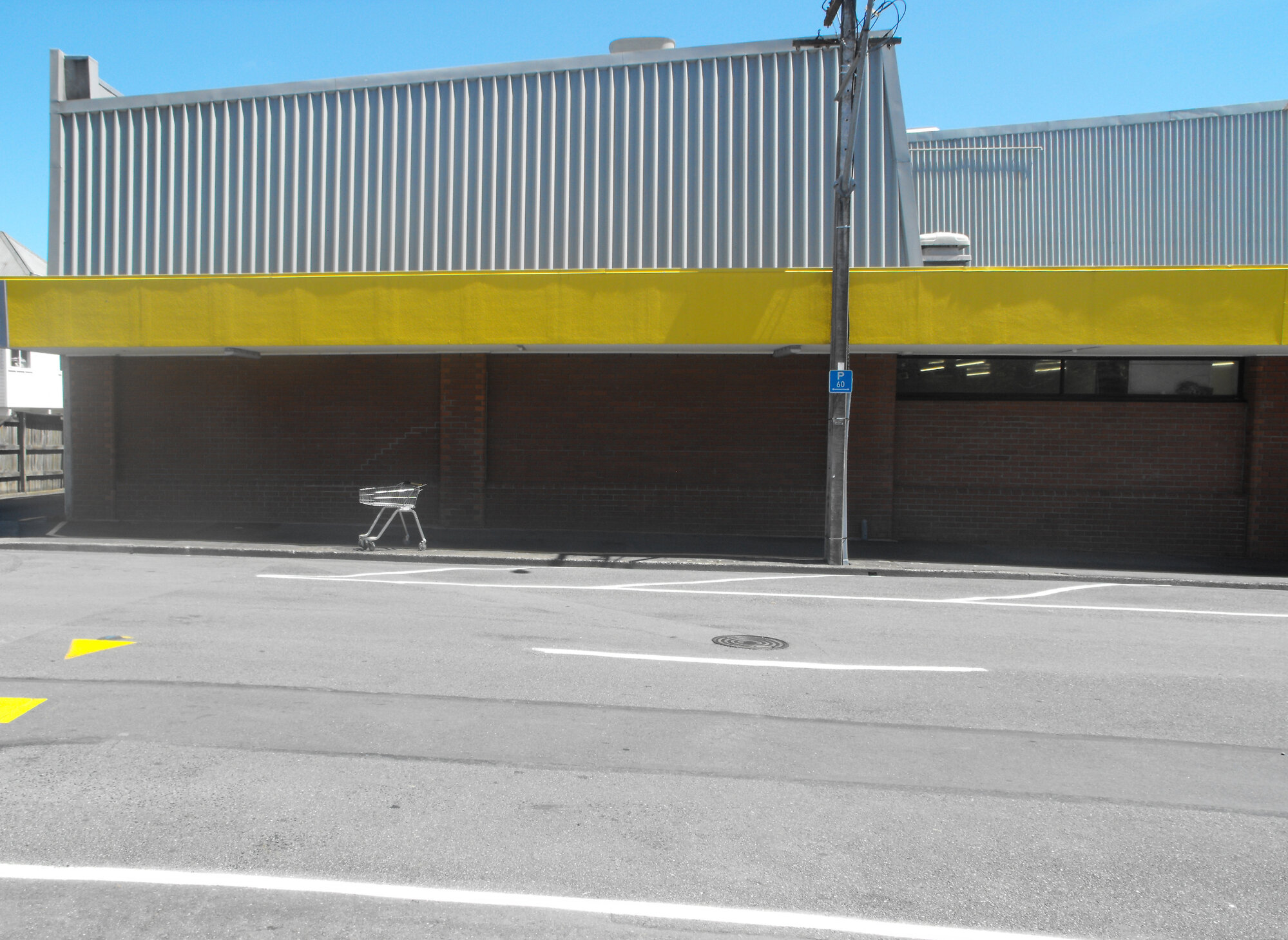 Royal Street, west side 3; Pak'n Save supermarket; southern end.