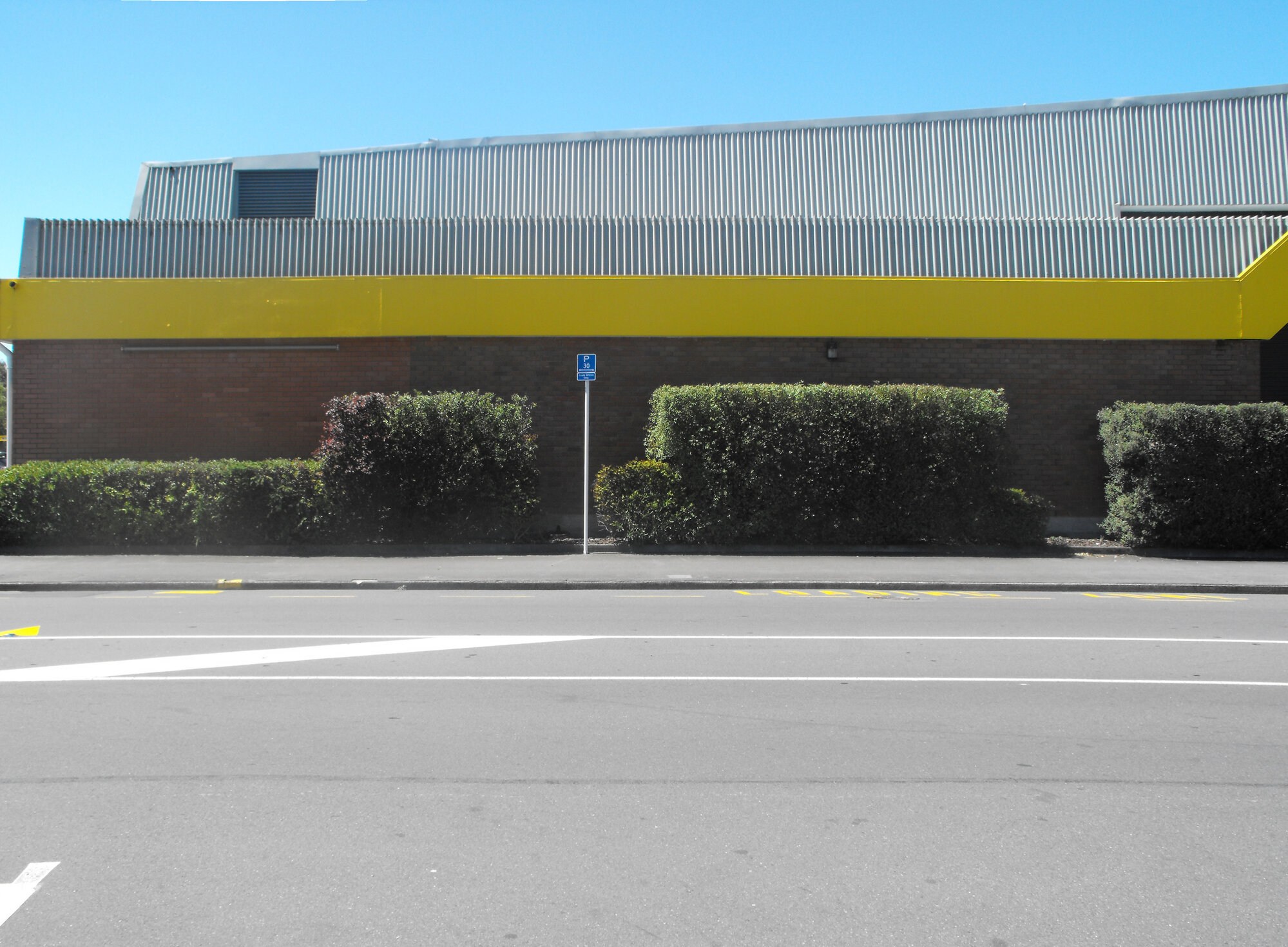 Gibbons Street, east side; No.  8*;  Pak'n Save supermarket; northern (entrance and car-park) end.