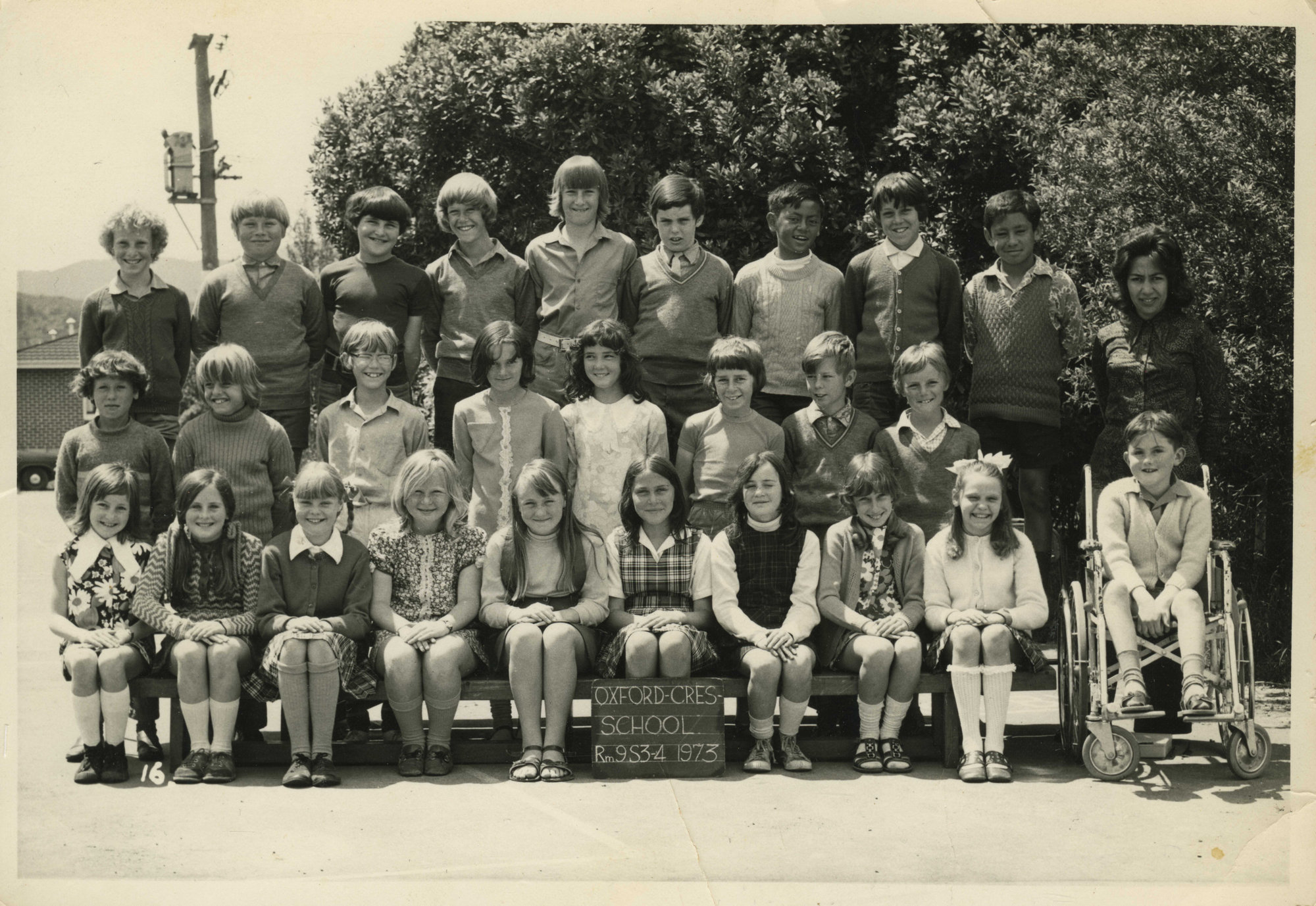 Oxford Crescent School 1973; Room 9, standard 3&ndash;4, 