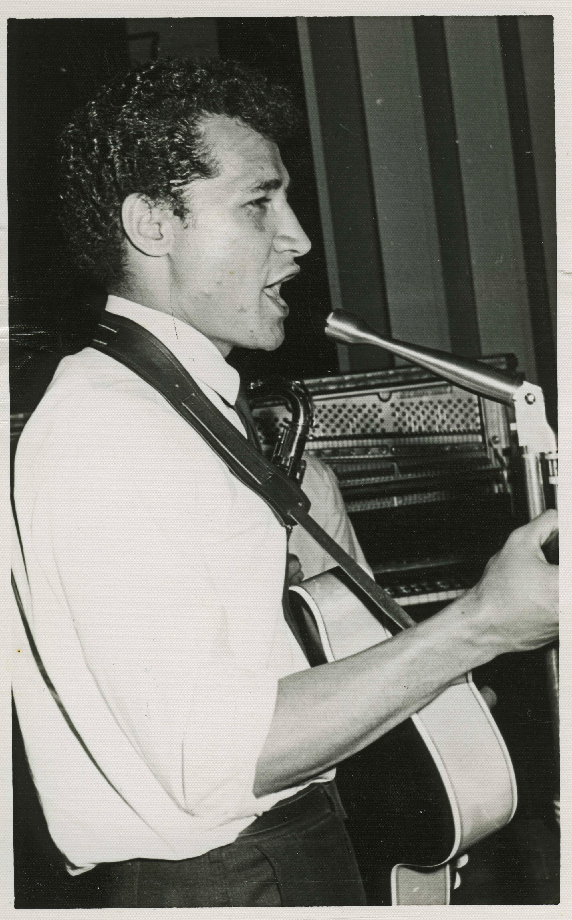 Sam Southon singing in the Hi-Lites, mid-1960s