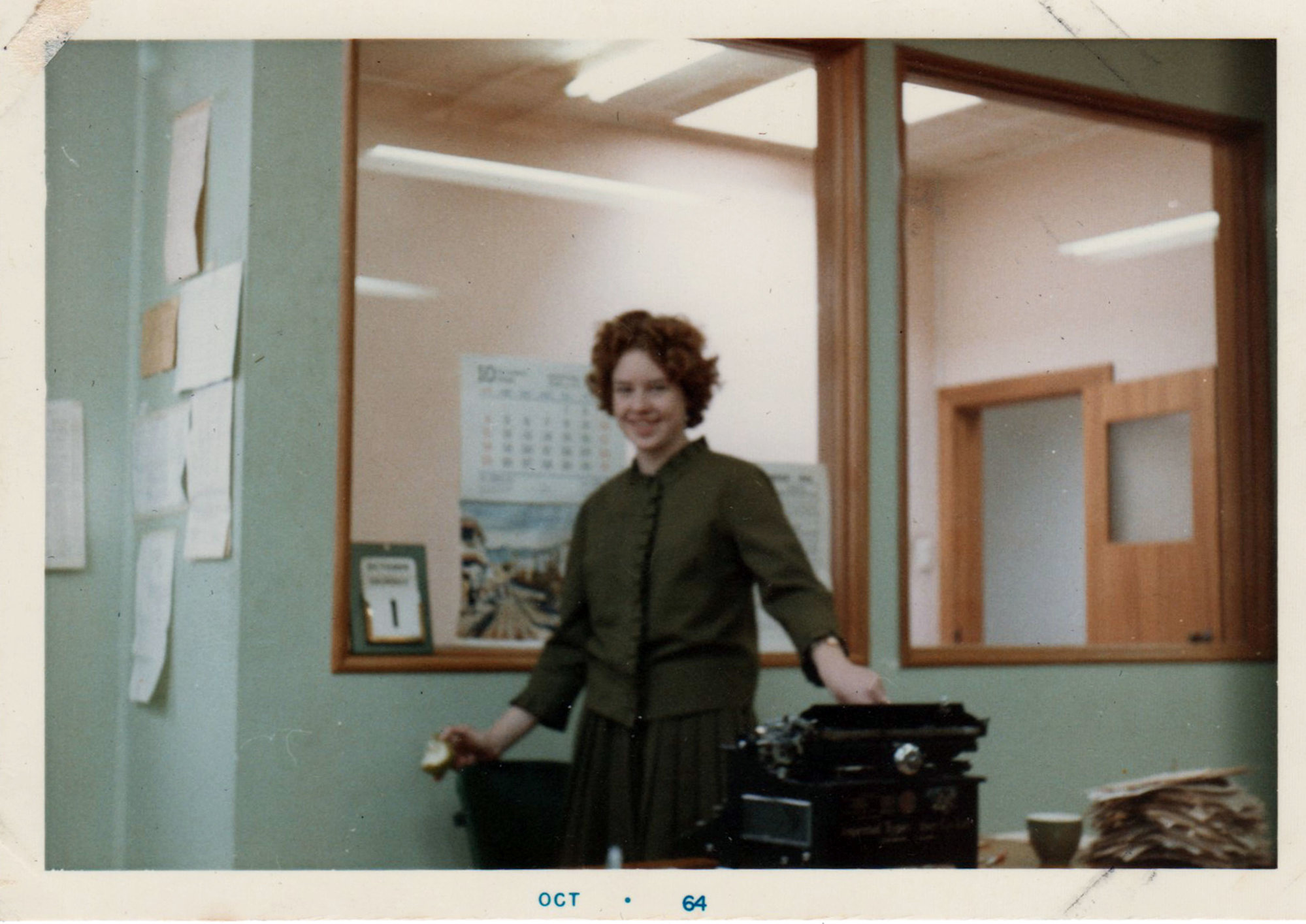 Yvonne Blackett (later Yvonne Airey); 1964