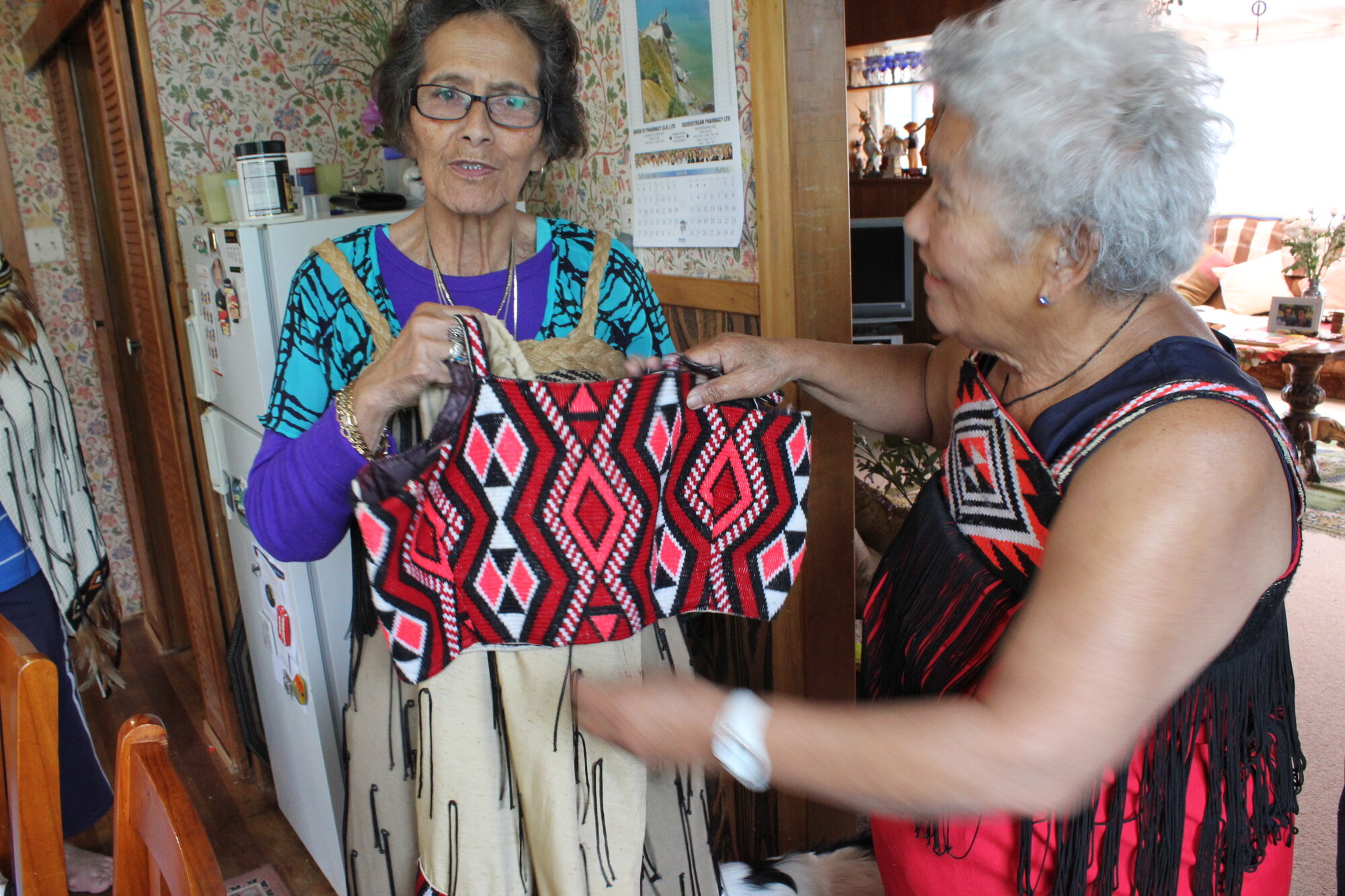 Hine Poa and Hakirere Langford